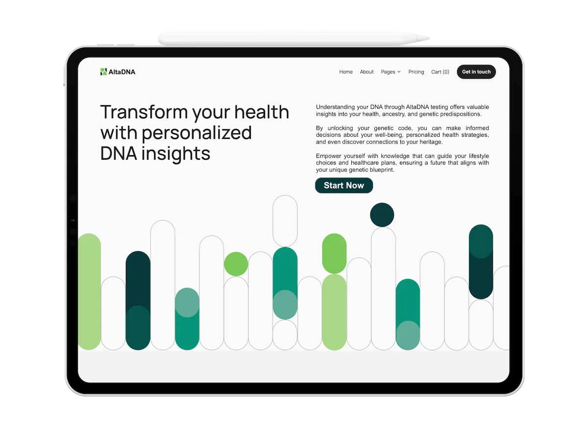 Medical website design