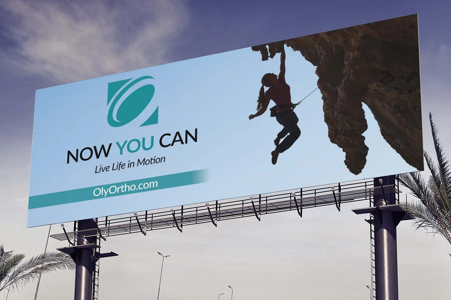 Olympia Orthopedic "Now You Can" life-in-motion creative