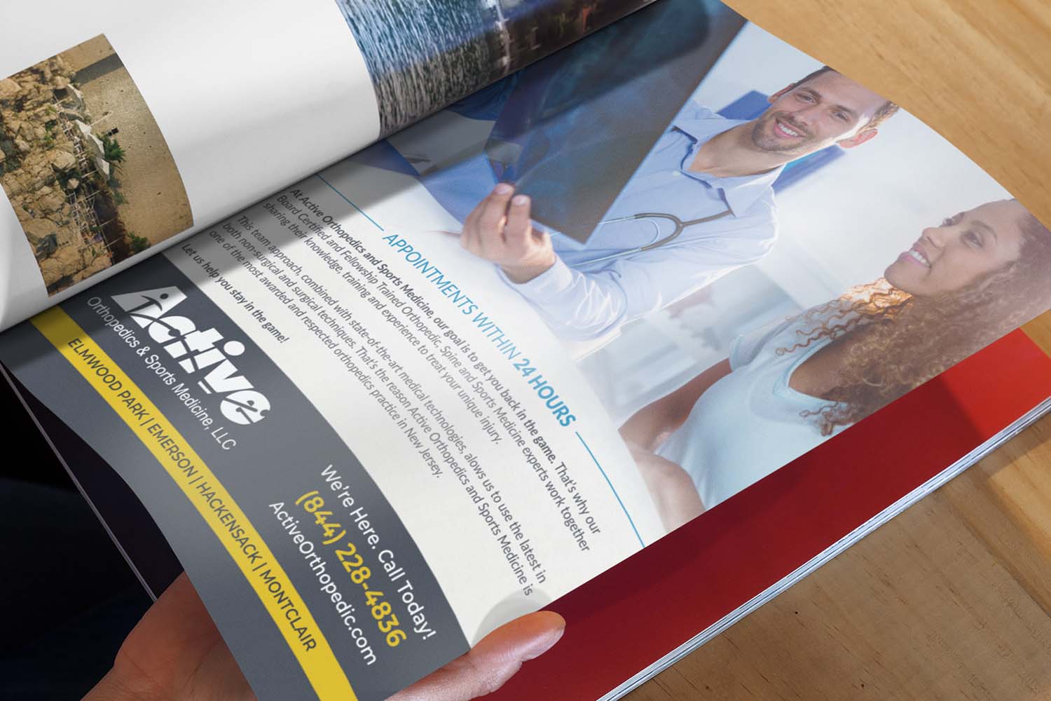 Medical Marketing Active Magazine Ad