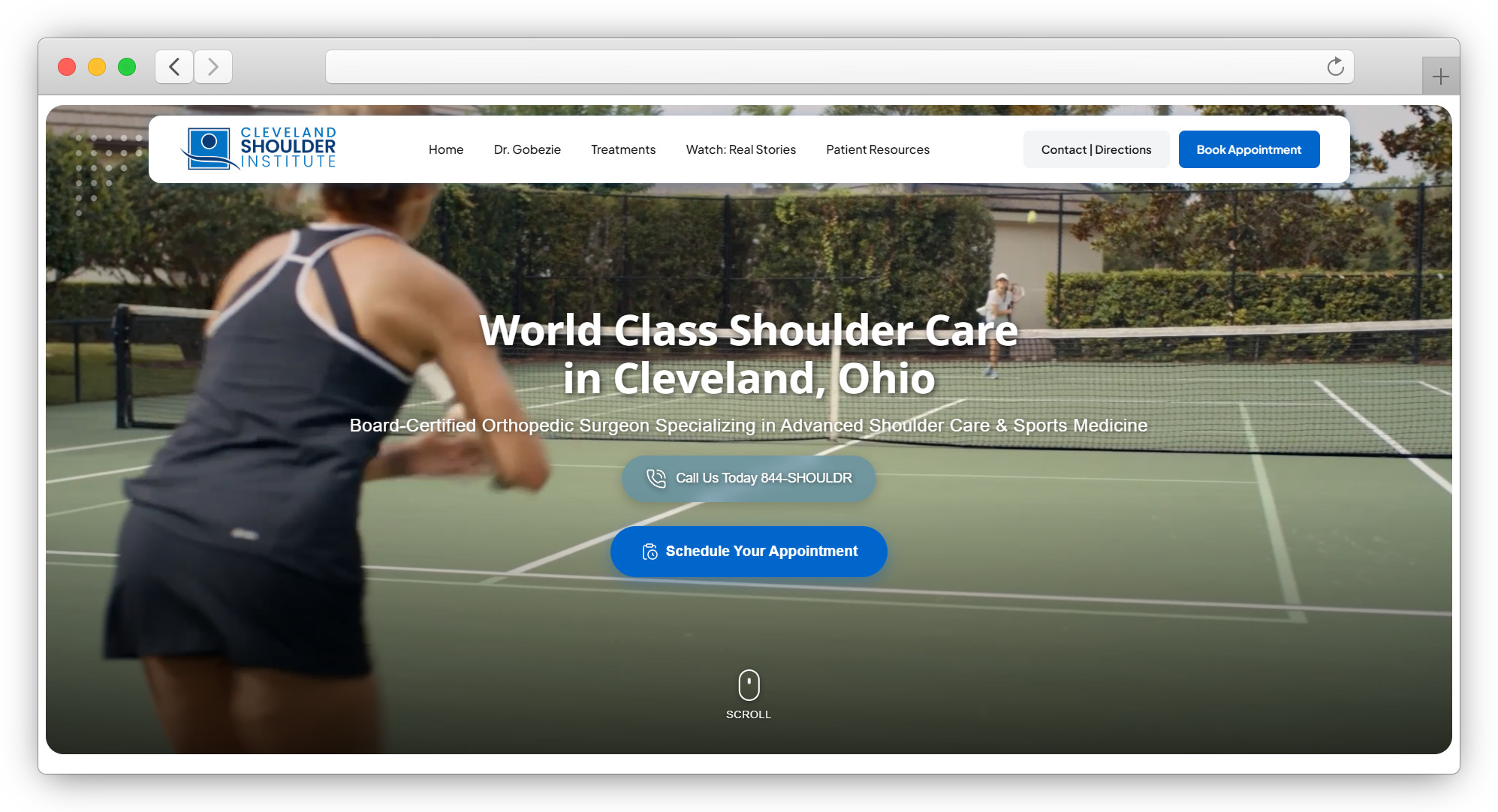 Orthopedic Practice Website