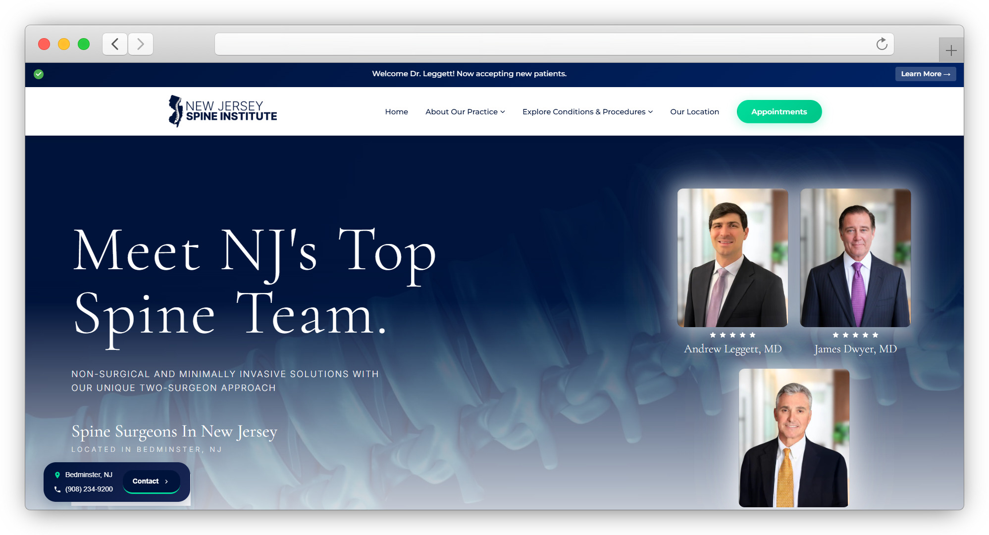 Spine & Neuro Website